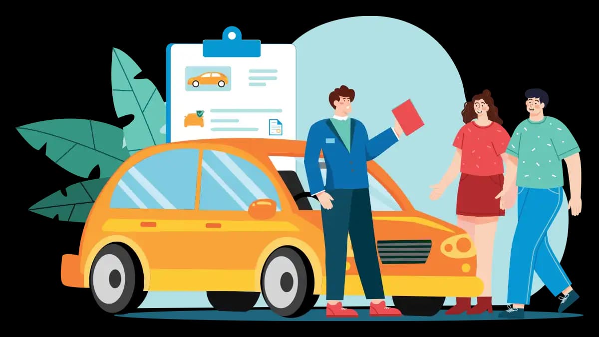 Illustration : changement de propriétaire d'un véhicule d'occasion avec Azar'Mobility